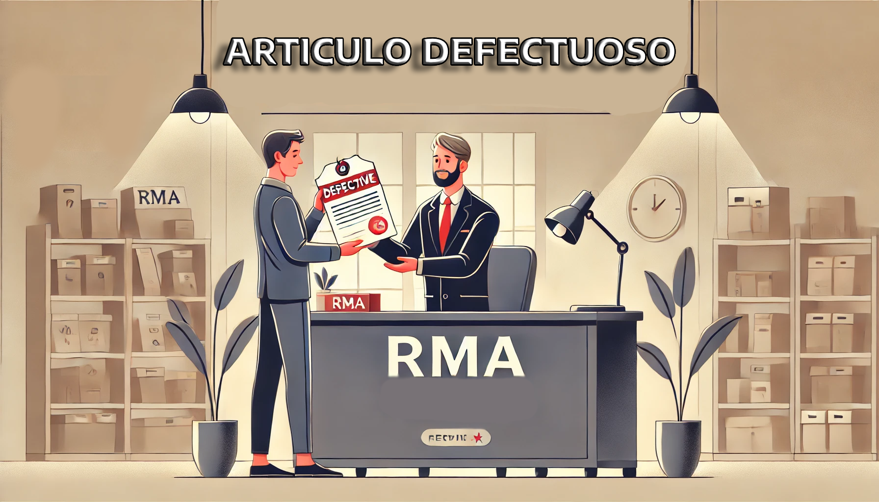 RMA Defectuoso